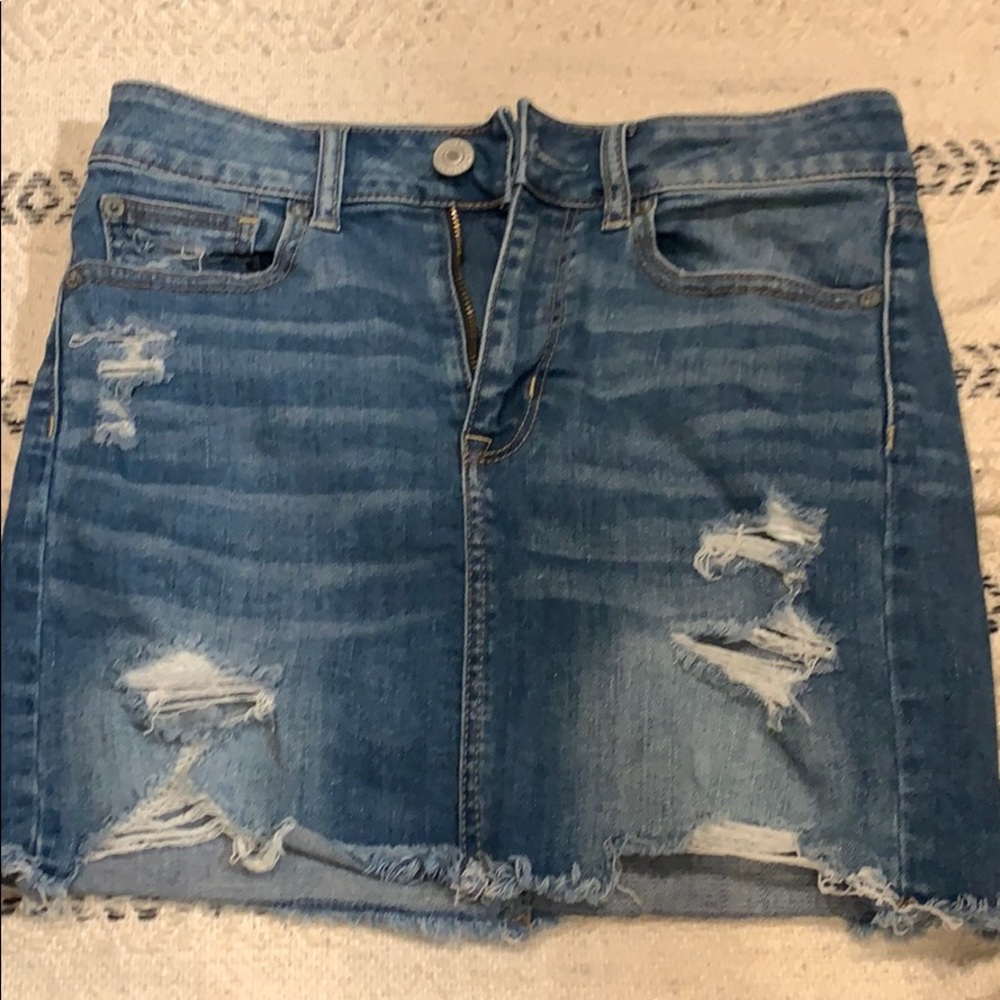 DENIM SKIRT